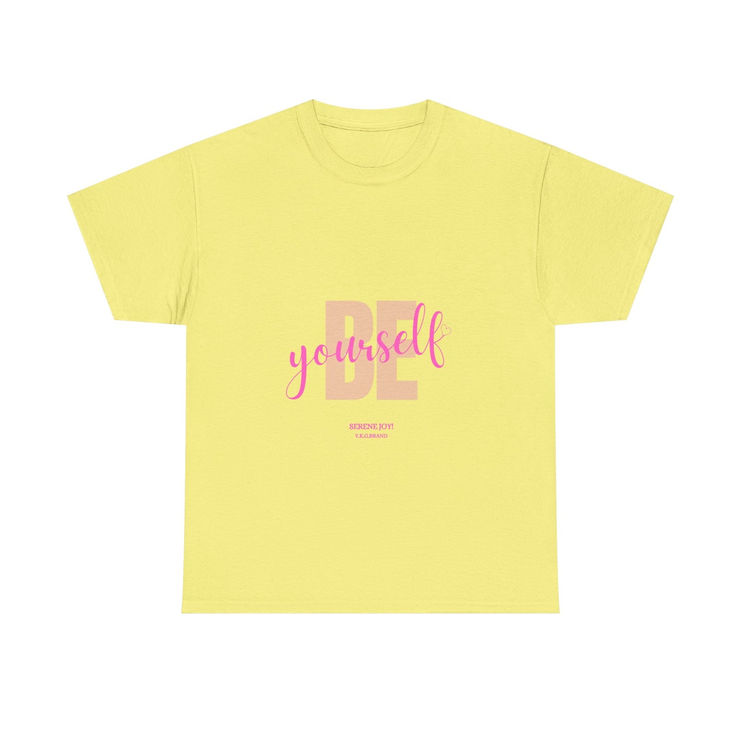 "Be Yourself" Unisex Heavy Cotton Tee