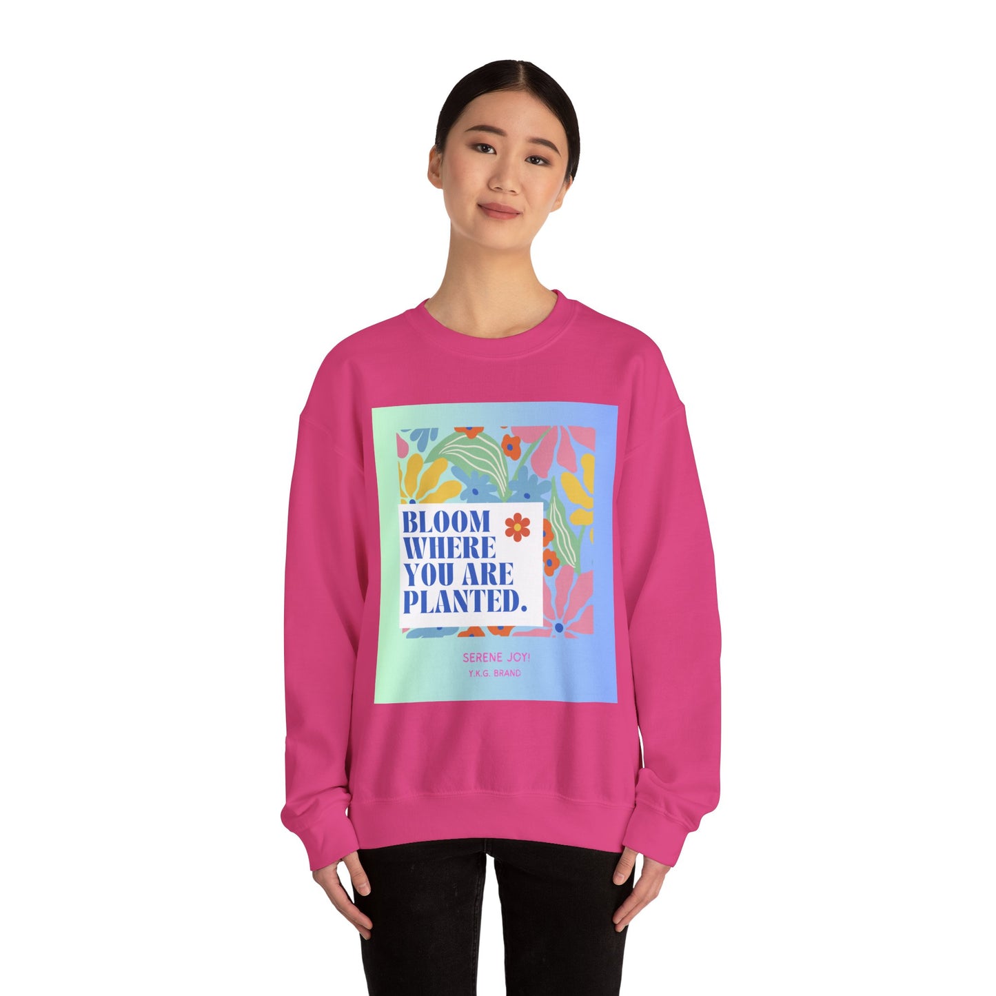 "Bloom" Unisex Heavy Blend™ Crewneck Sweatshirt
