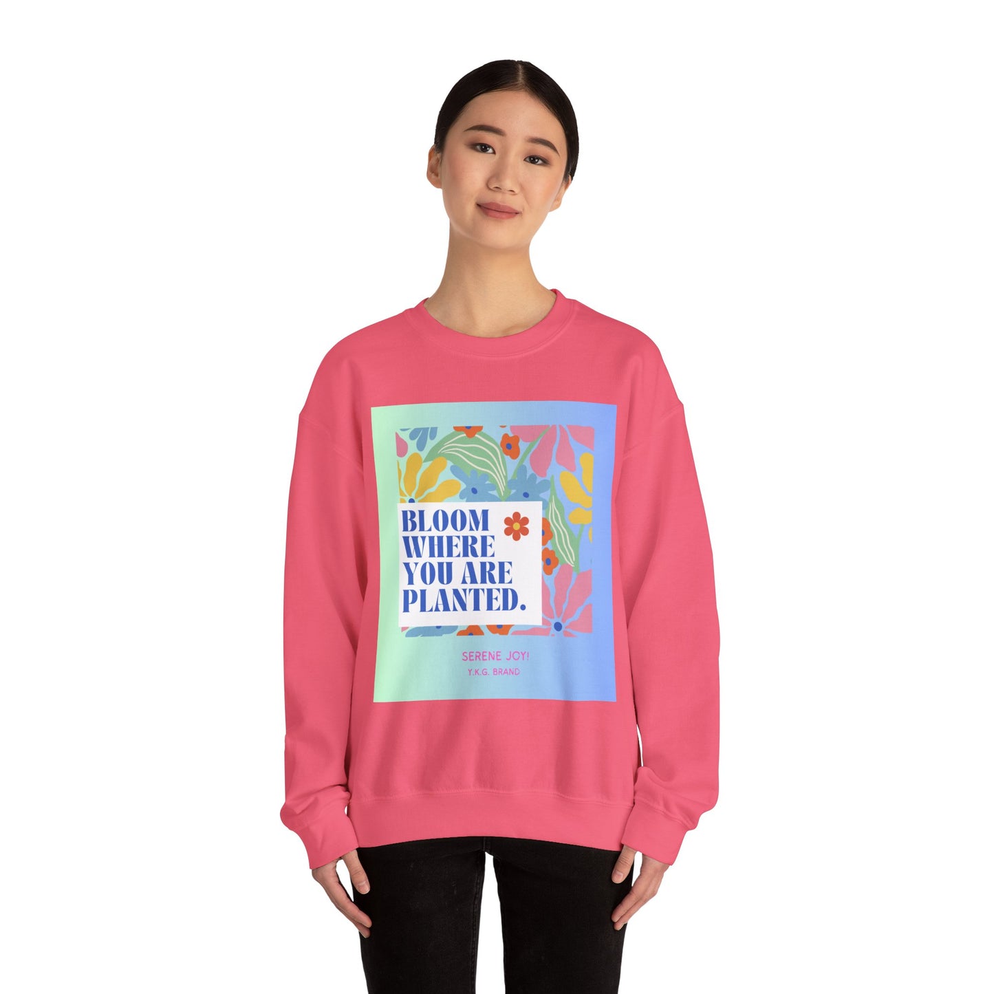 "Bloom" Unisex Heavy Blend™ Crewneck Sweatshirt