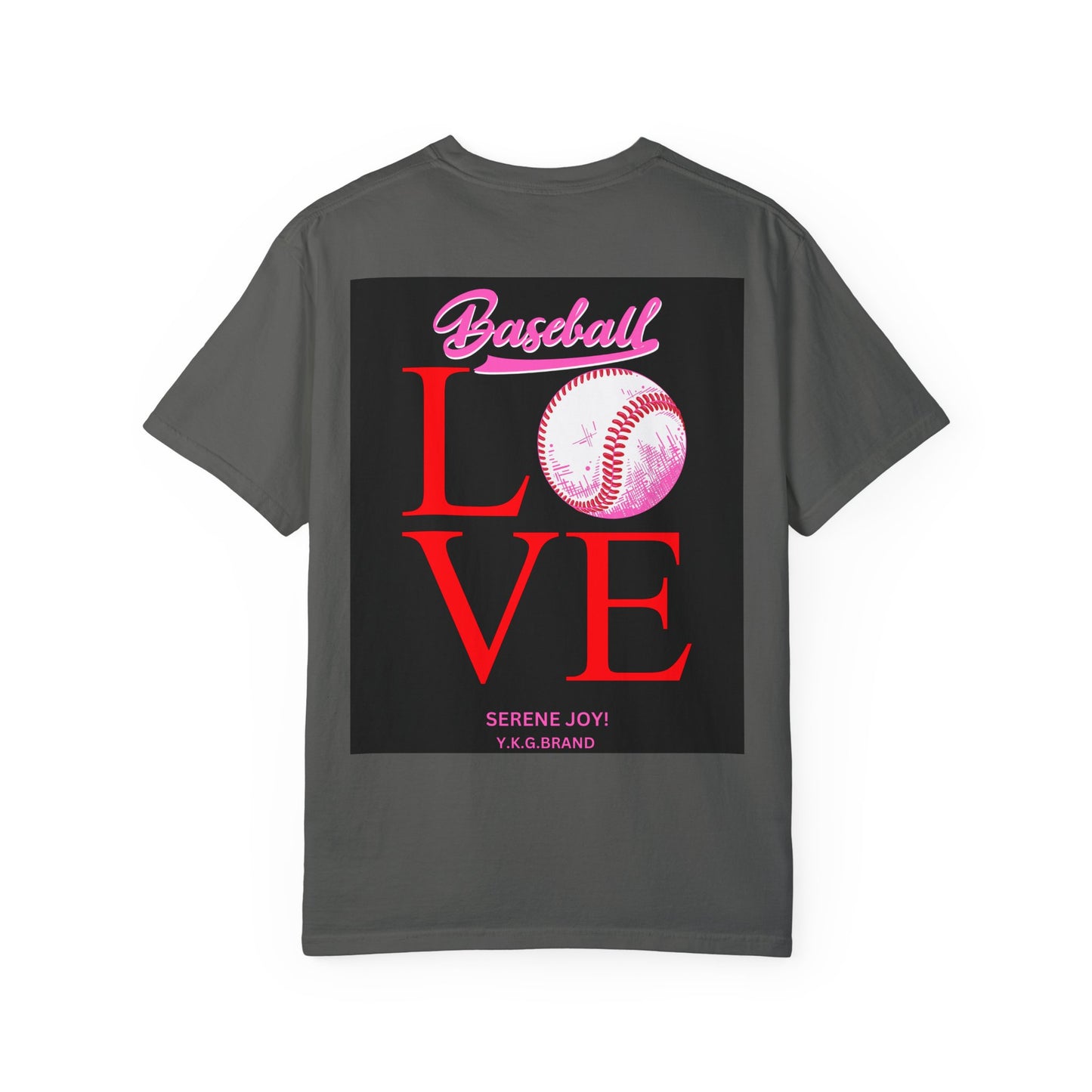 "Baseball Love" Unisex Garment-Dyed T-shirt