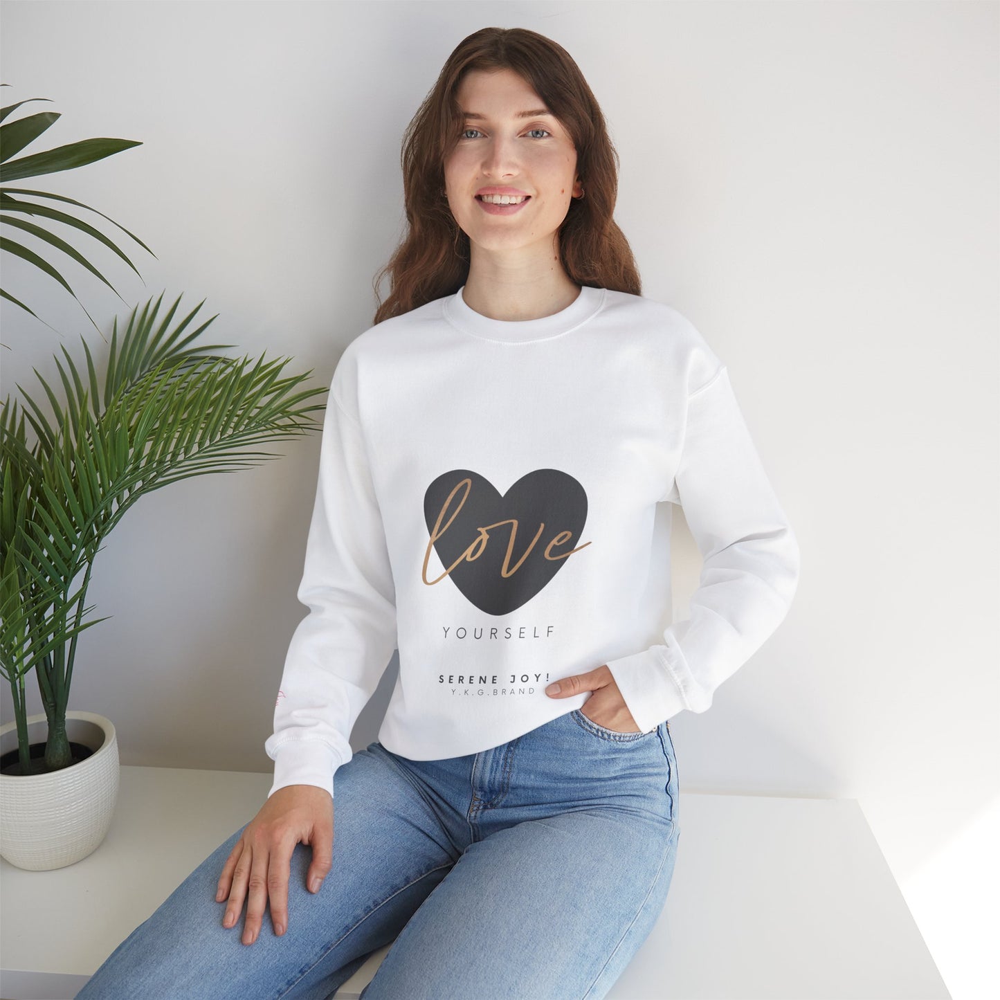 Love Yourself Unisex Heavy Blend™ Crewneck Sweatshirt