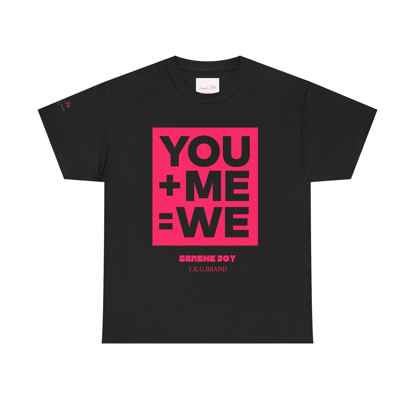 You+Me=We Unisex Heavy Cotton Tee