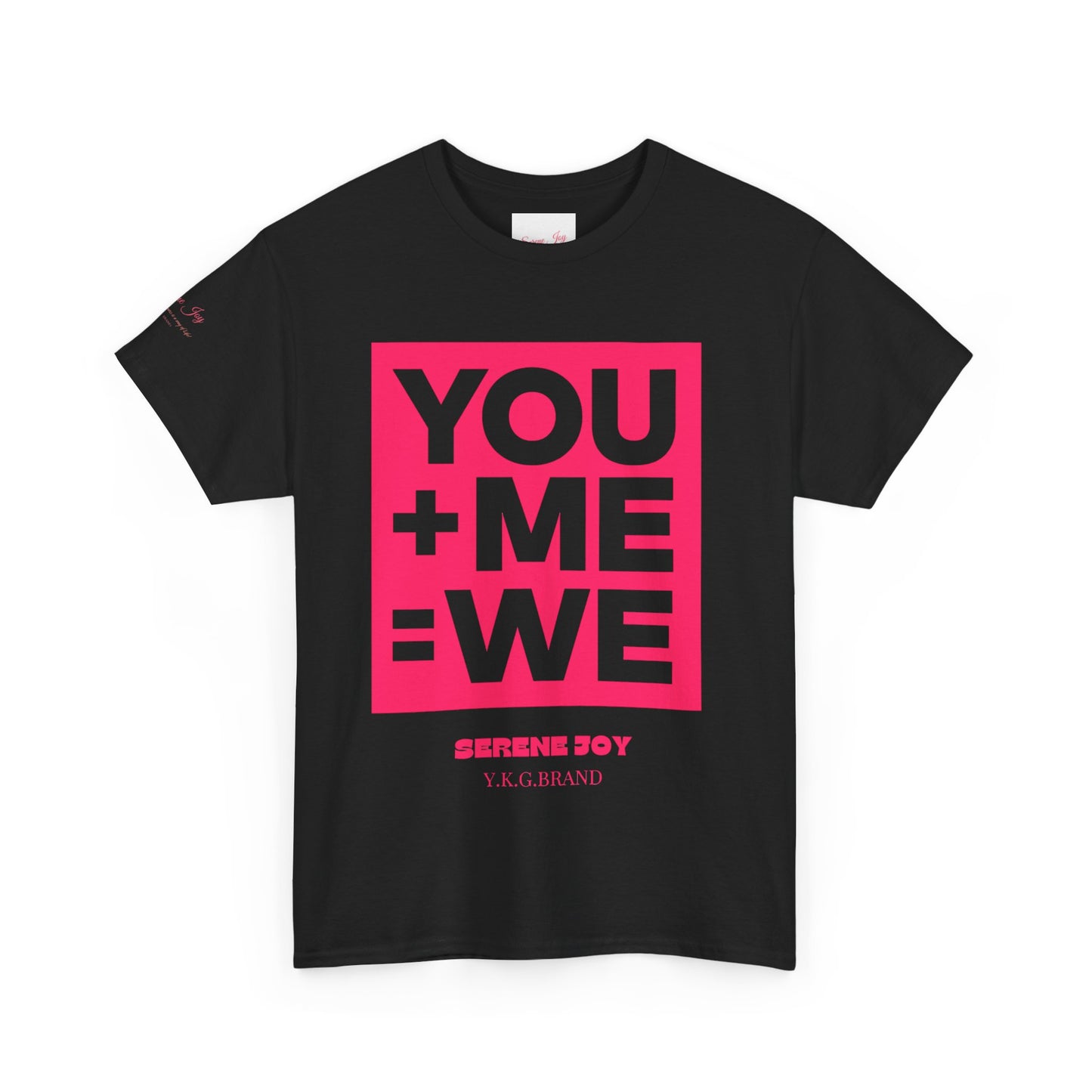 You+Me=We Unisex Heavy Cotton Tee