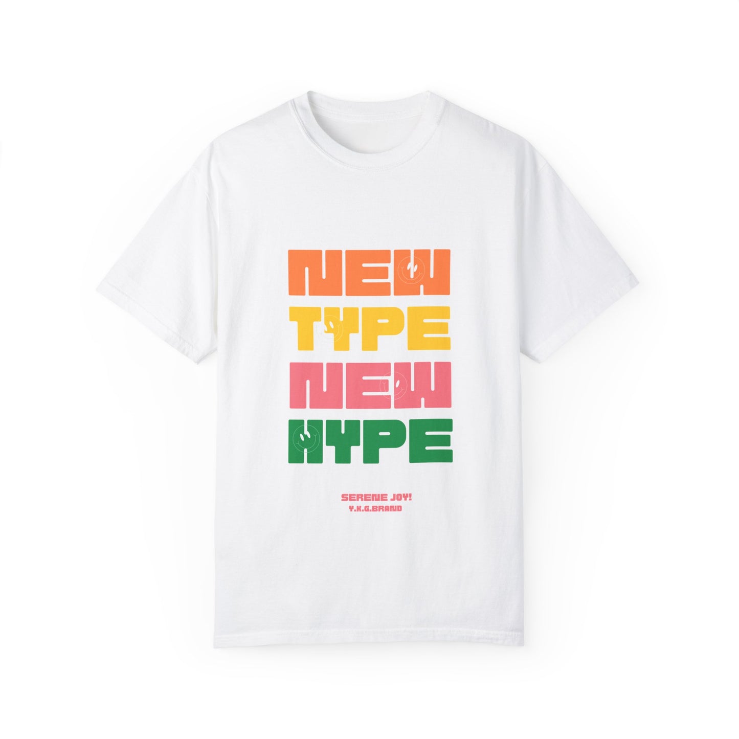 "New Type" Unisex Garment-Dyed T-shirt