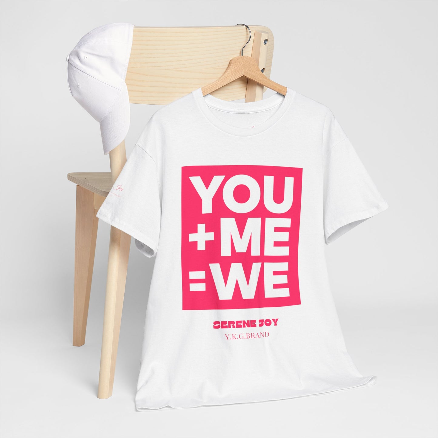 You+Me=We Unisex Heavy Cotton Tee