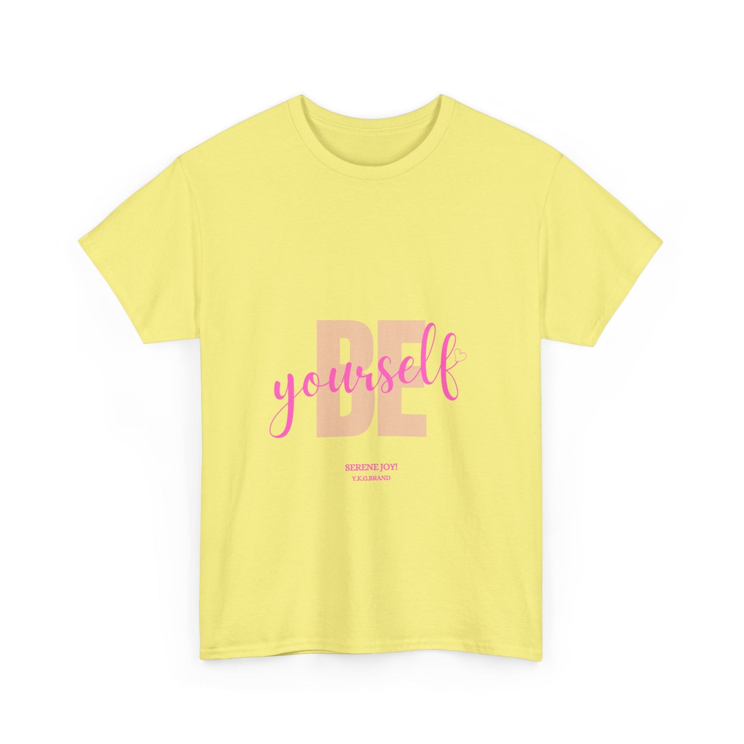 "Be Yourself" Unisex Heavy Cotton Tee