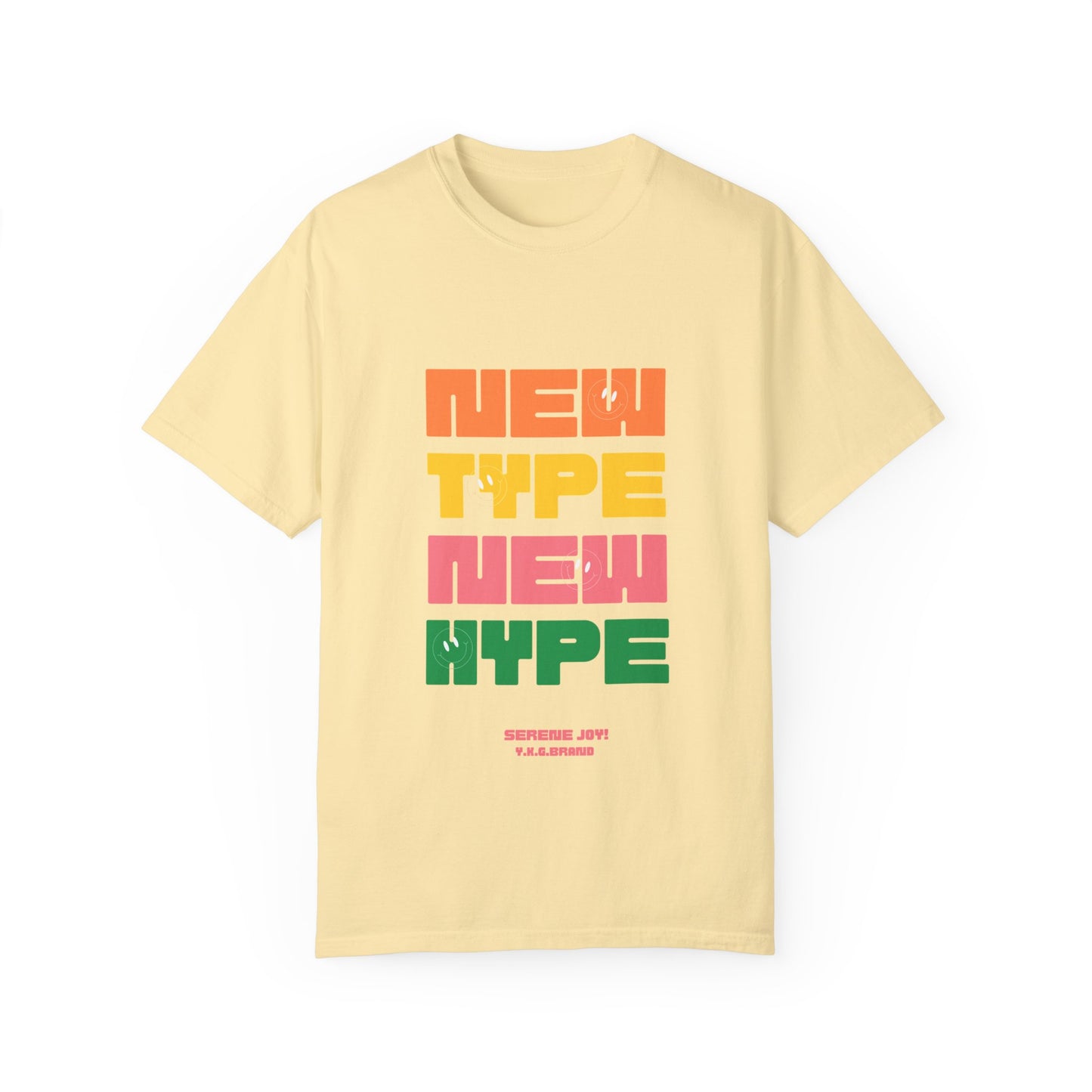 "New Type" Unisex Garment-Dyed T-shirt