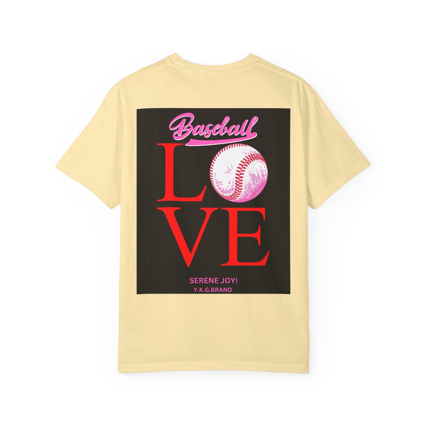 "Baseball Love" Unisex Garment-Dyed T-shirt