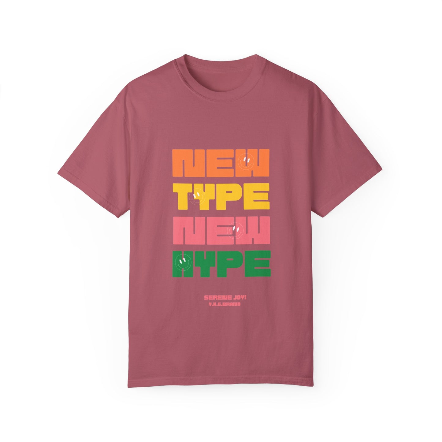 "New Type" Unisex Garment-Dyed T-shirt