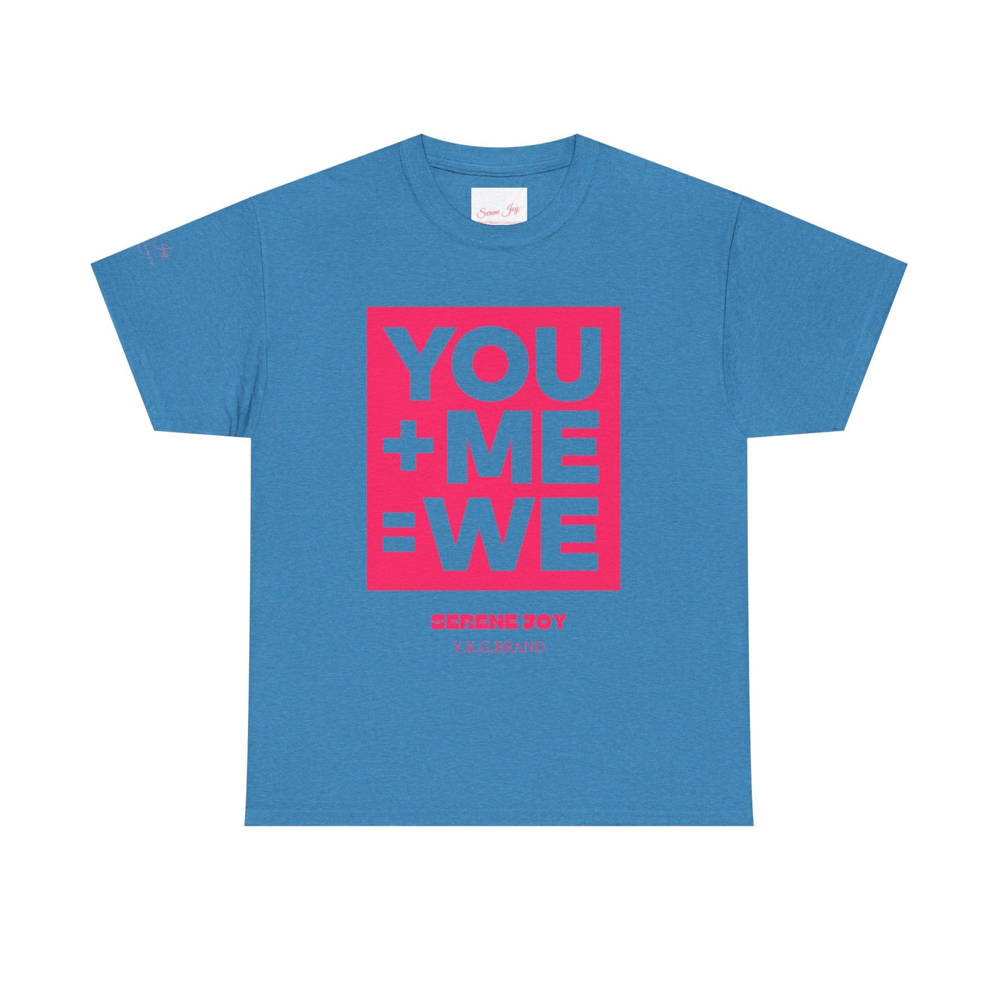 You+Me=We Unisex Heavy Cotton Tee