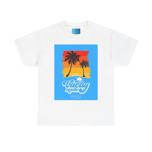 "Vacay Mode" Unisex Heavy Cotton Tee