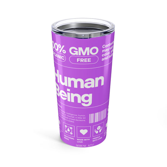 100% Human Tumbler 20oz