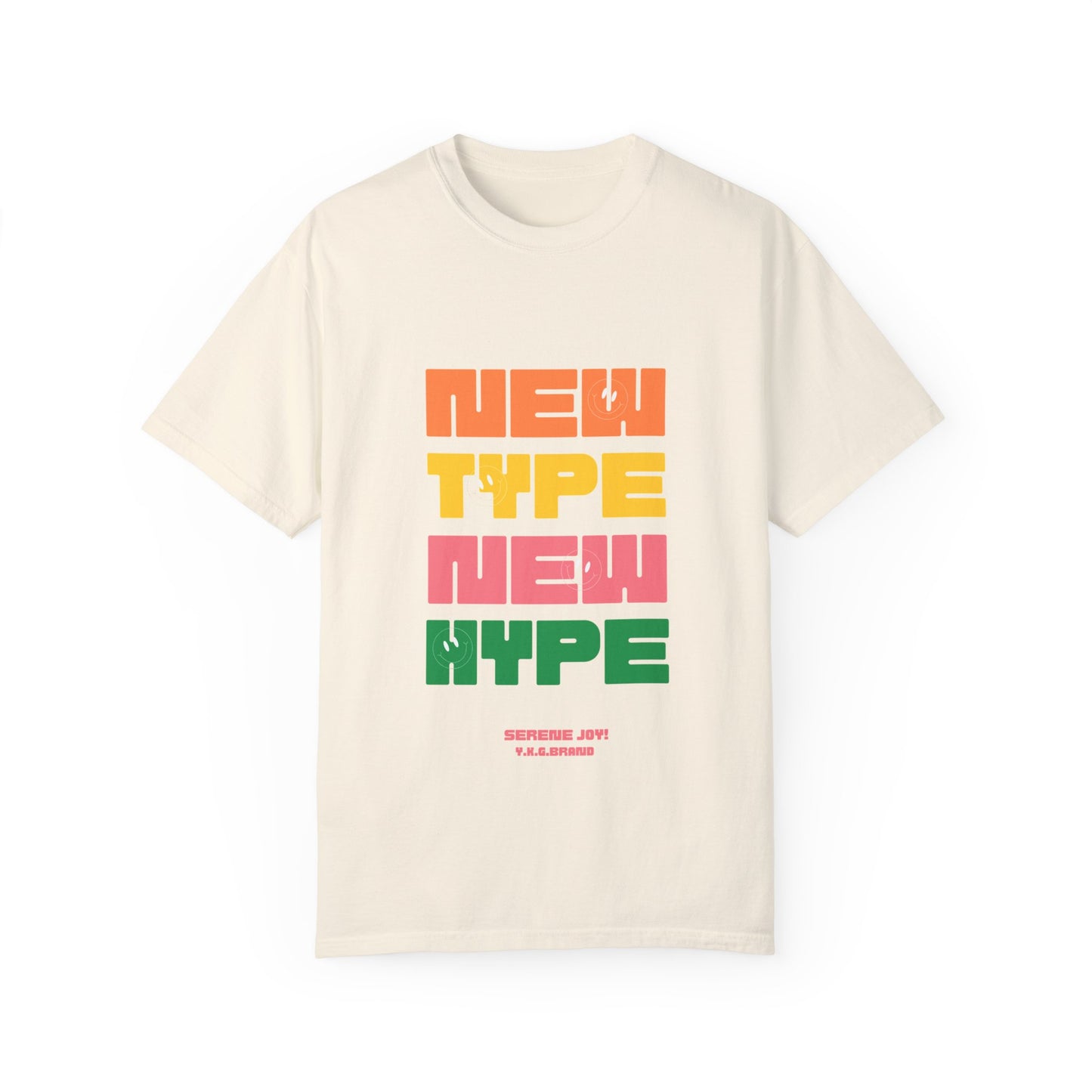 "New Type" Unisex Garment-Dyed T-shirt