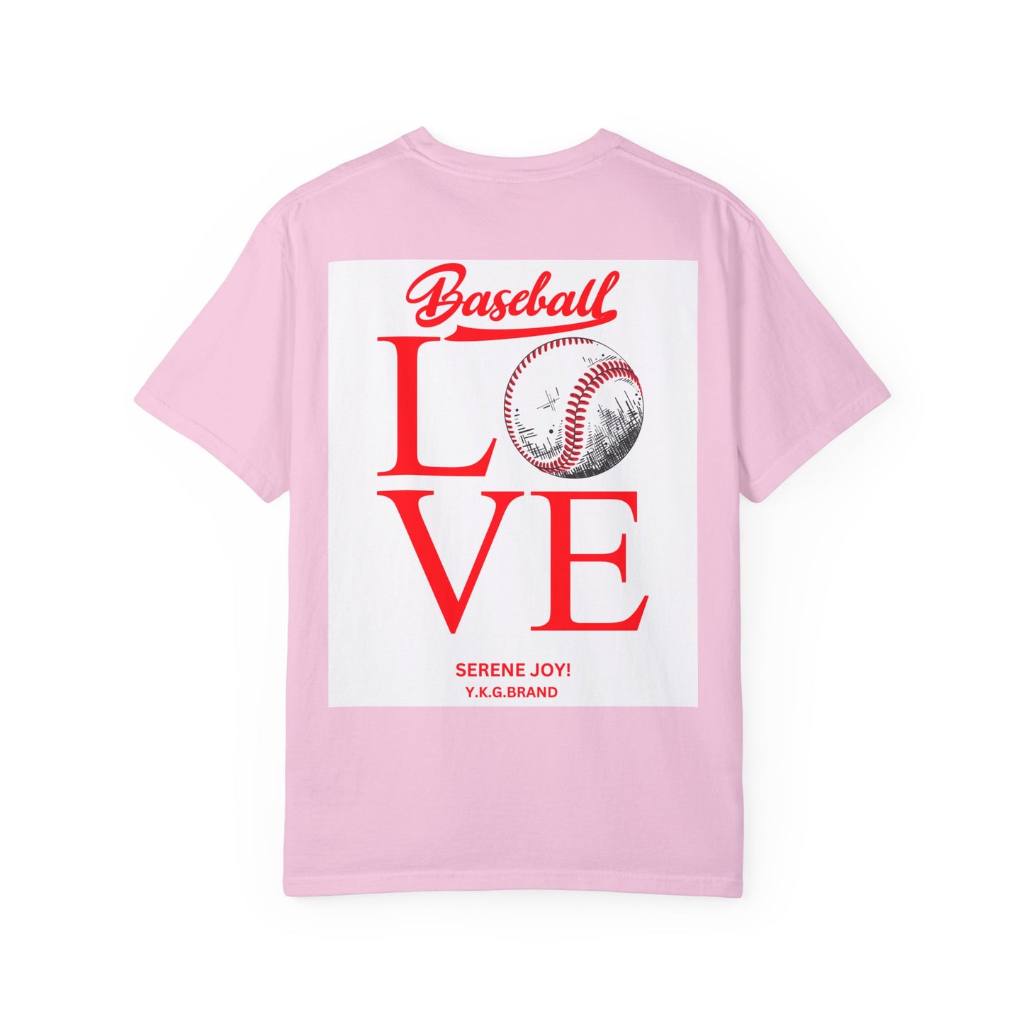 "Baseball Love" Unisex Garment-Dyed T-shirt