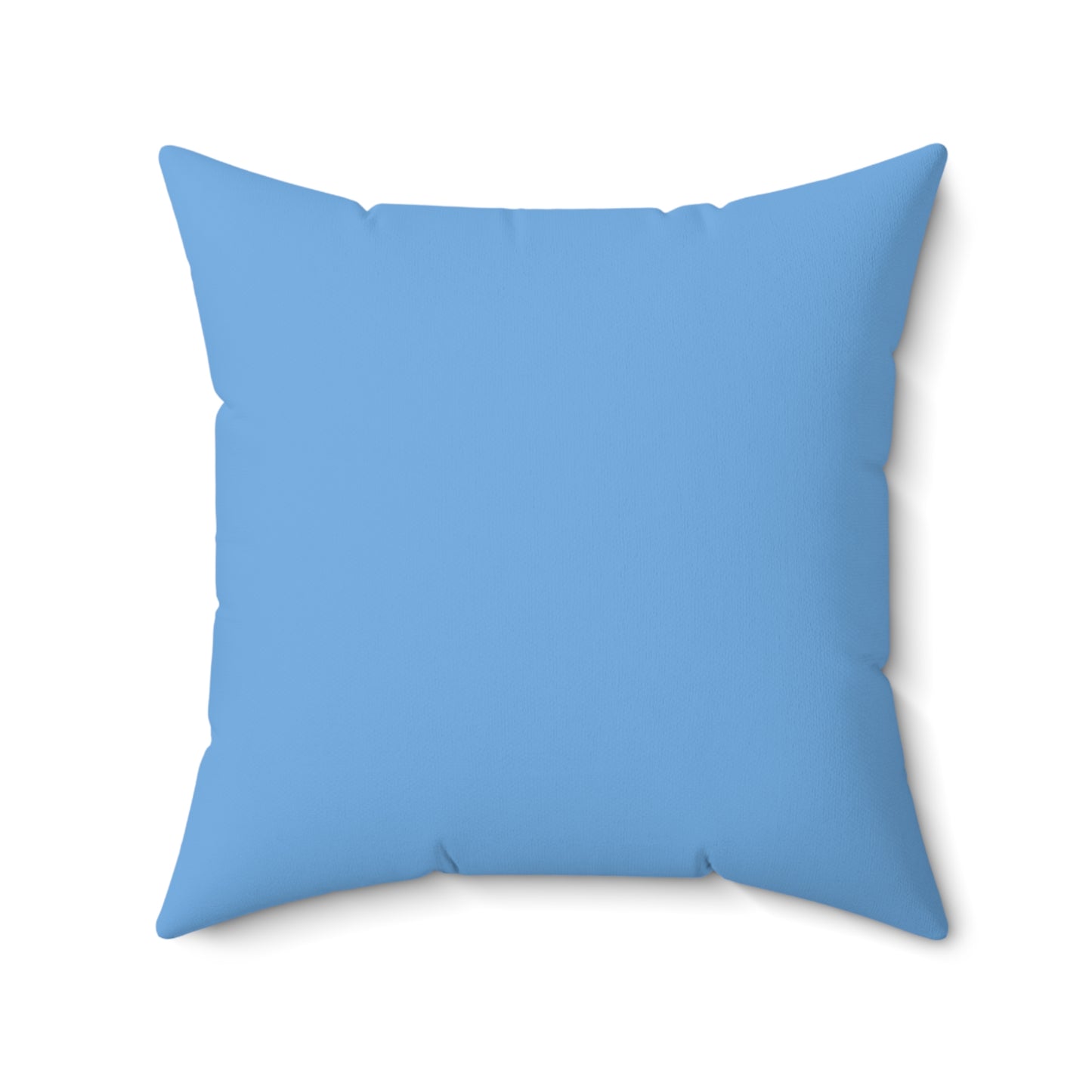 "Happy Face" Spun Polyester Square Pillow