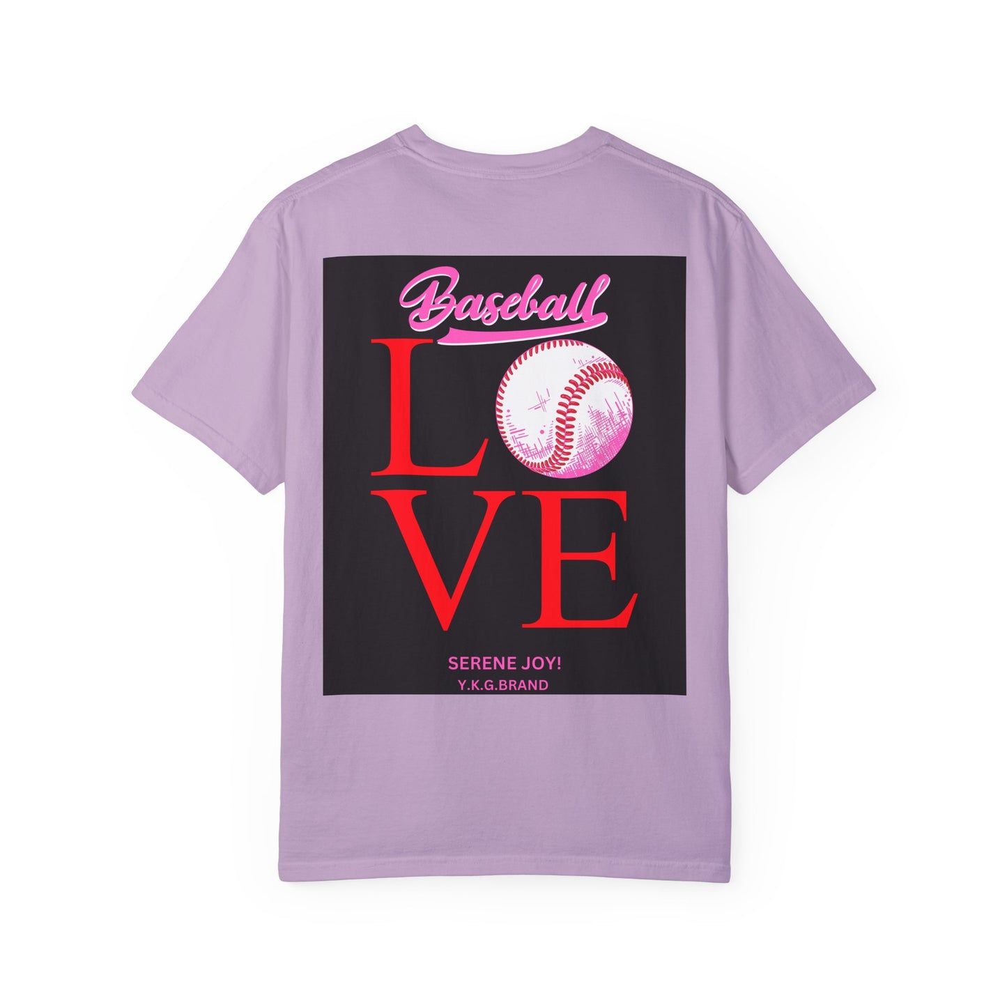 "Baseball Love" Unisex Garment-Dyed T-shirt