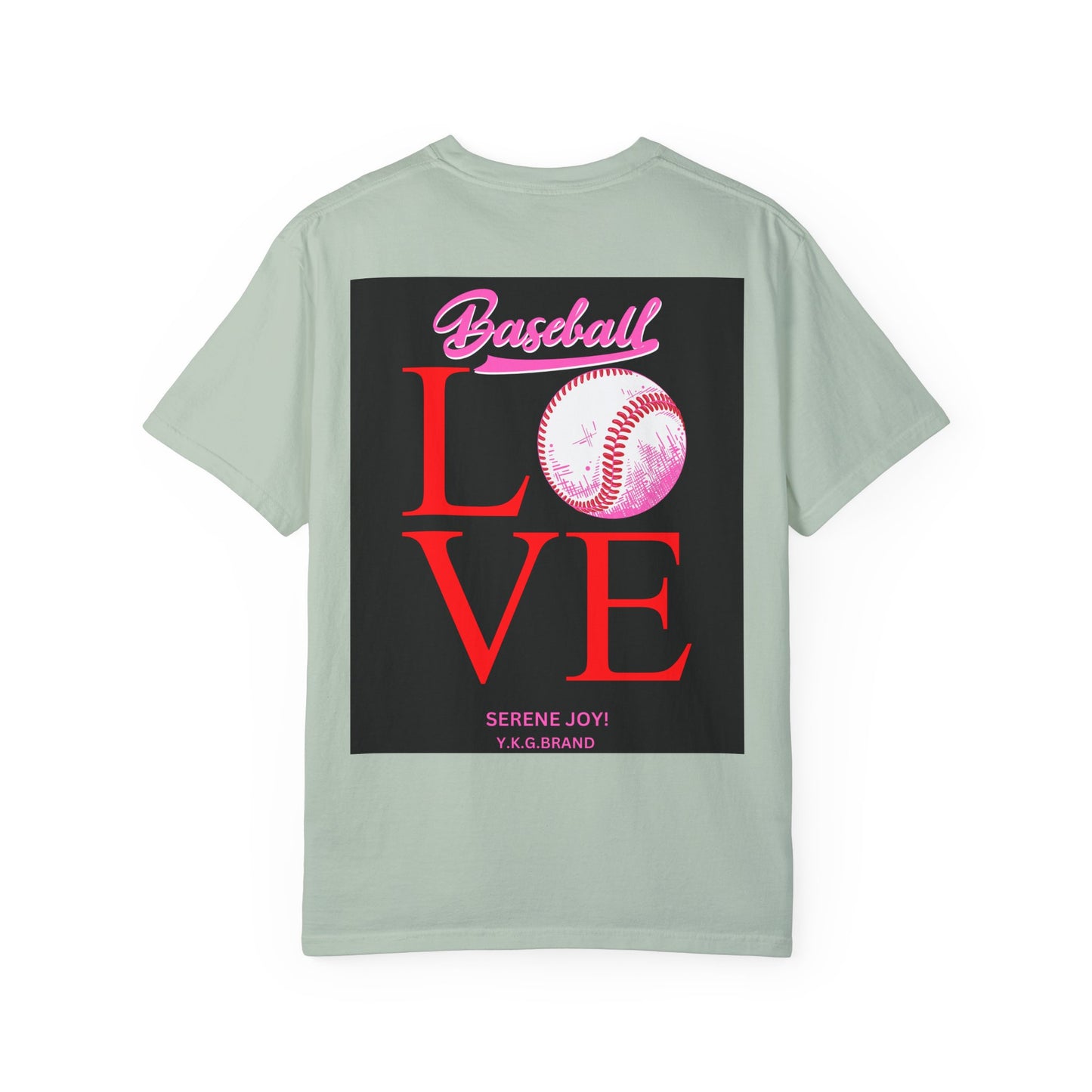 "Baseball Love" Unisex Garment-Dyed T-shirt