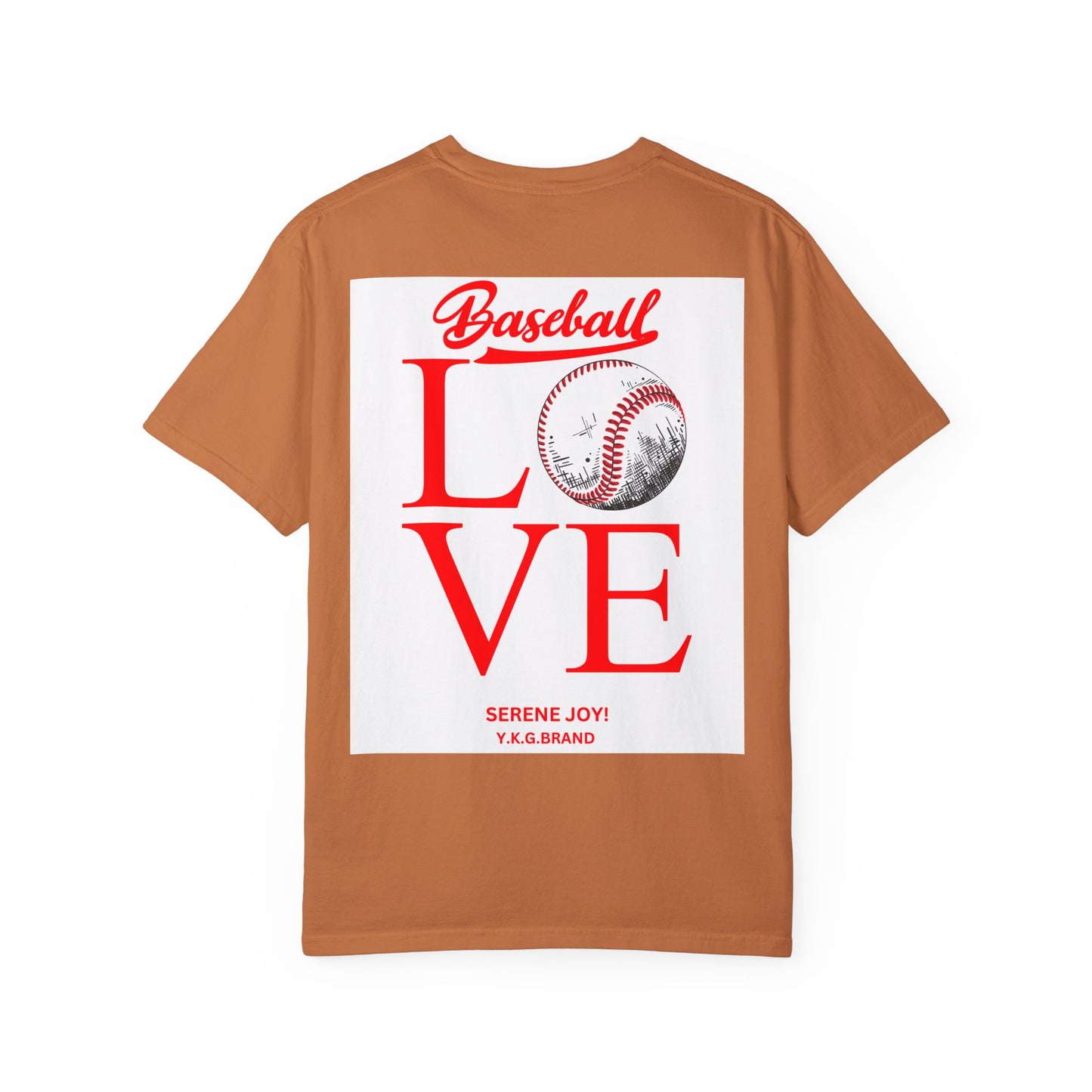 "Baseball Love" Unisex Garment-Dyed T-shirt