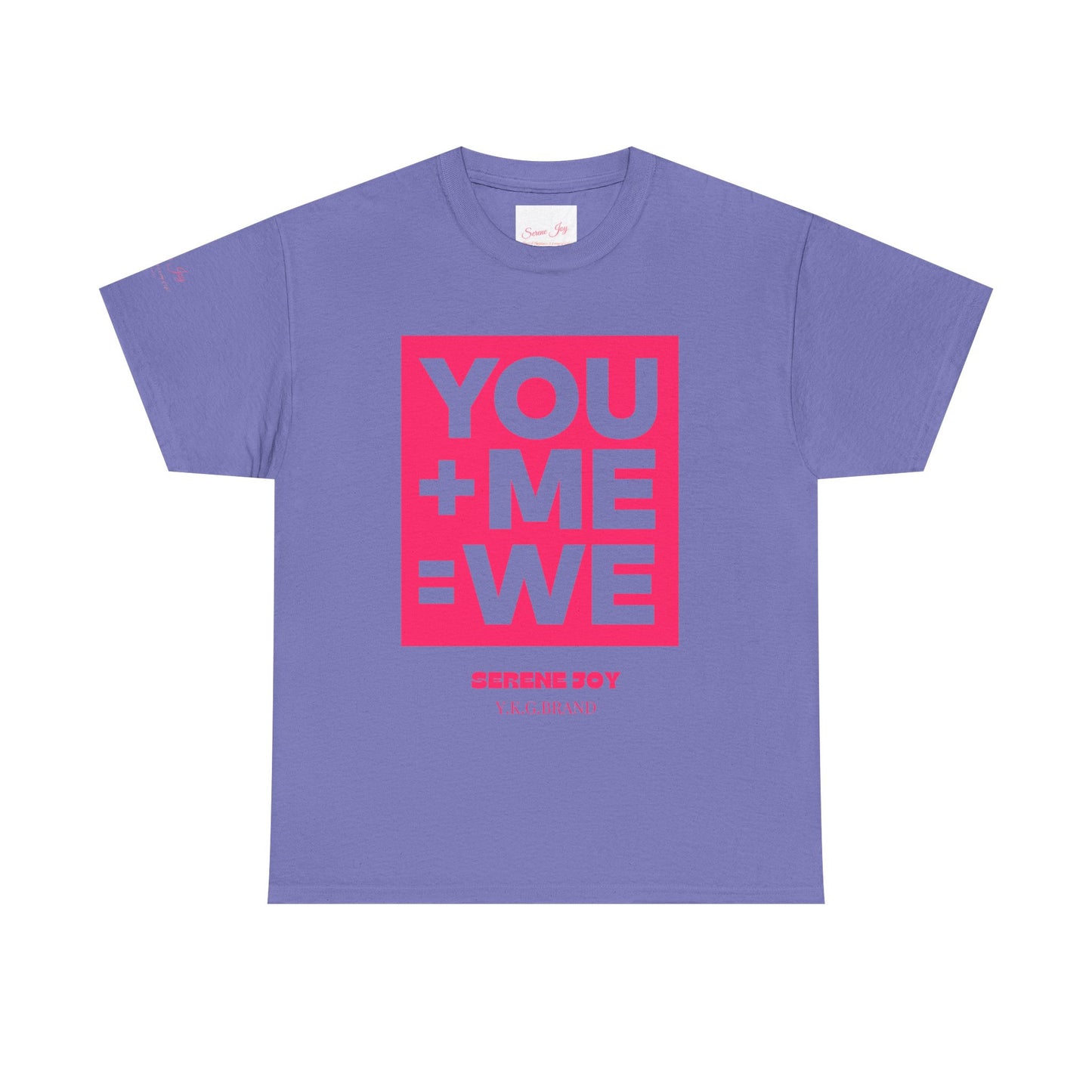 You+Me=We Unisex Heavy Cotton Tee