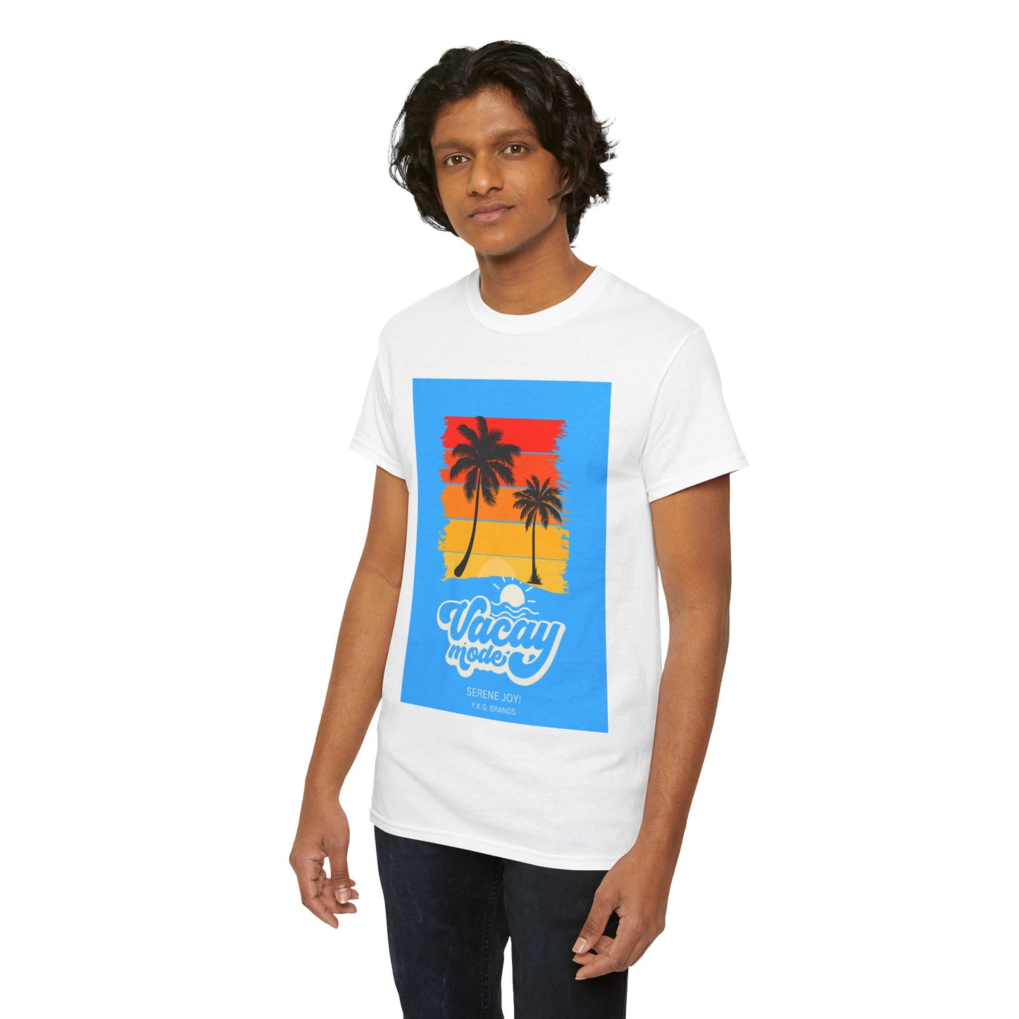 "Vacay Mode" Unisex Heavy Cotton Tee