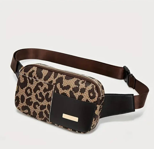 Leopard Fanny Pouch