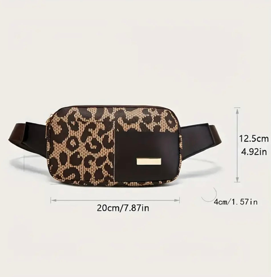 Leopard Fanny Pouch