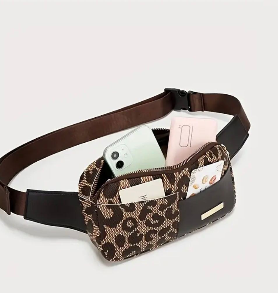 Leopard Fanny Pouch